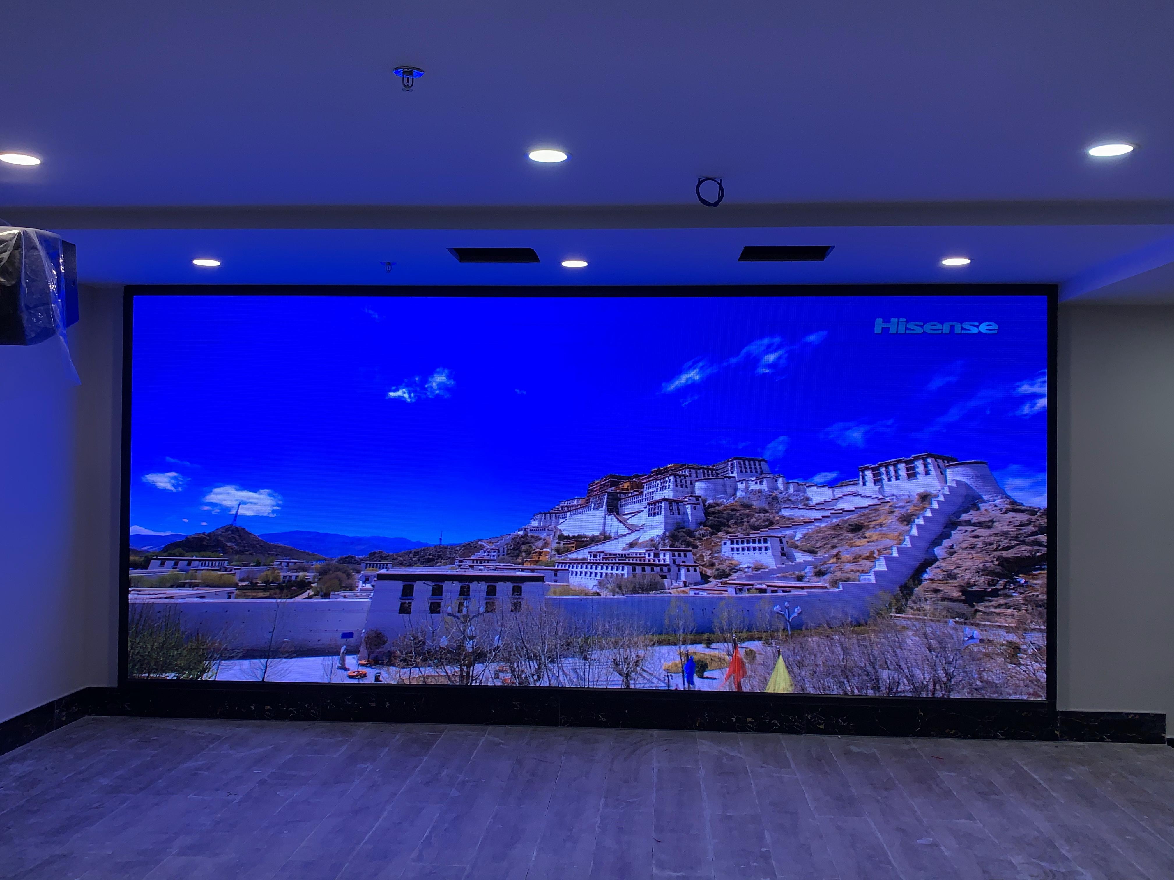 北京豐臺-LEDP2.5顯示屏壁掛支架安裝項目